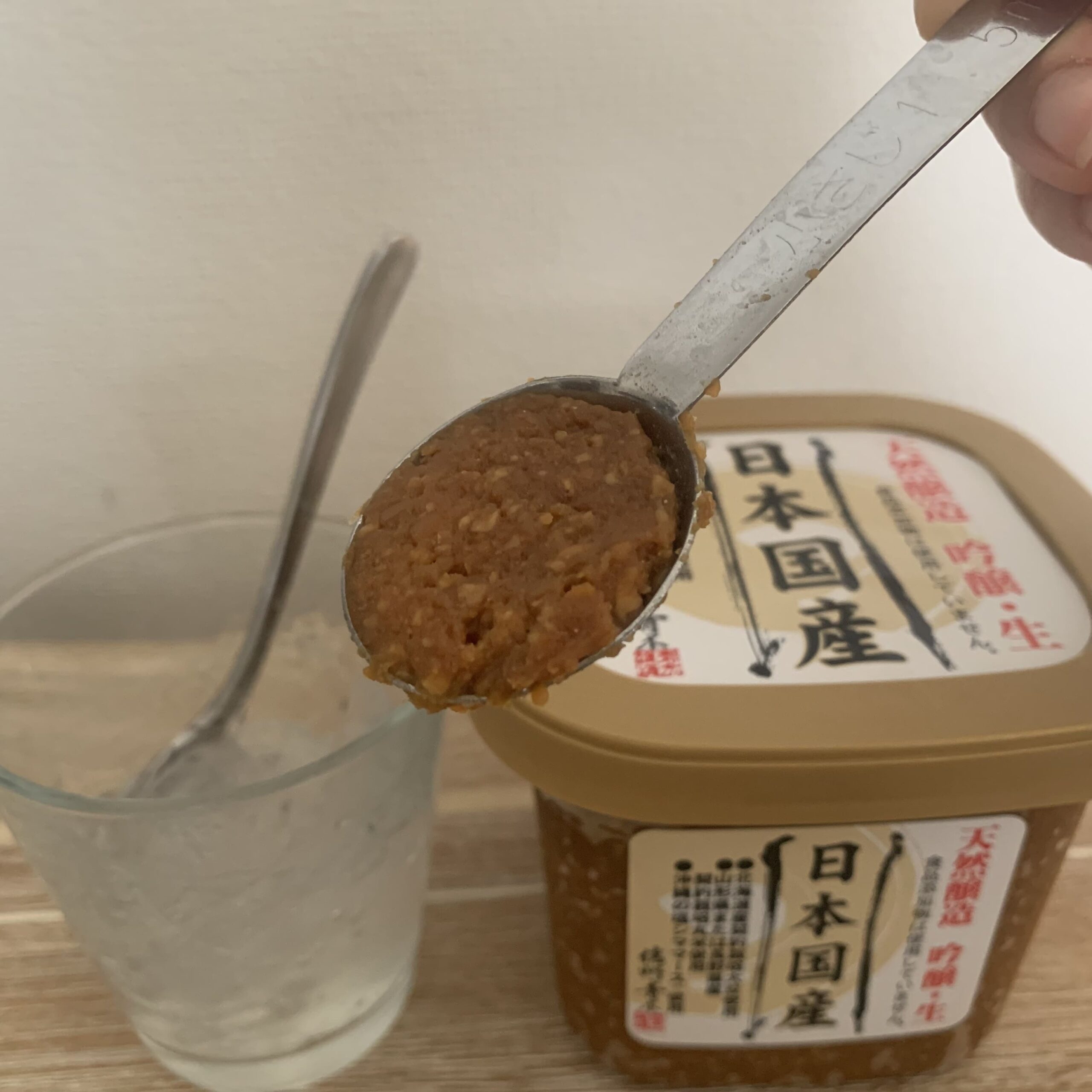 日本国産実験前の片栗粉